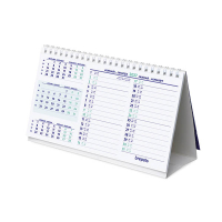 Brepols bureaukalender 2027 (12,5 x 21 cm) 4-talig 440233