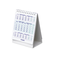Brepols bureaukalender 2027 (13 x 10,5 cm) 4-talig 440234