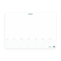 Brepols bureauonderlegger 35 x 50 cm 2-talig 1.844.9900.00.6.0 262533