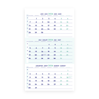 Brepols driemaandskalender 2026 4-talig 262525