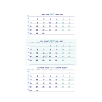 Brepols driemaandskalender 2027 4-talig 440241