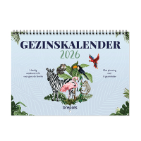 Brepols gezinskalender met weekoverzicht 2026 NL 262514