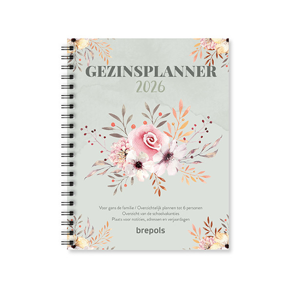 Brepols gezinsplanner met weekoverzicht 2026 NL 0.165.2915.05.4.0 262513 - 1