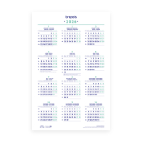 Brepols jaarkalender 2026 4-talig 1.840.9900.00.0.0 262526