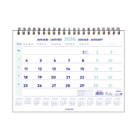 Brepols maandkalender 2026 4-talig 262518