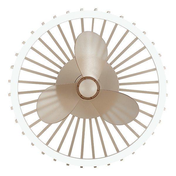 Plafondventilator met ledlamp | Capo | Ø 48 cm | 2700-6500K | Zandkleur | 36W | Brilliant LBR00006 - 3