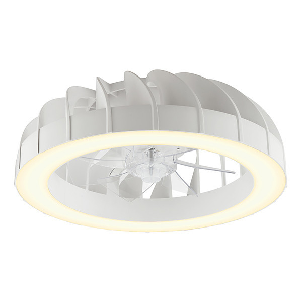 Plafondventilator met ledlamp | Fanora | Ø 46 cm | RGBIC + 2700-6500K | Wit | 30W | Brilliant LBR00007 - 2