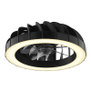 Plafondventilator met ledlamp  | Fanora | Ø 46 cm | RGBIC + 2700-6500K | Zwart | 30W | Brilliant LBR00008 - 2