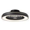 Plafondventilator met ledlamp | Mazzaro | Ø 48.5 cm | RGBIC + 3000-6500K | Zwart | 40W | Brilliant LBR00012 - 2