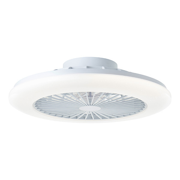Plafondventilator met ledlamp | Salerno | Ø 48.5 cm | RGBIC + 3000-6500K | Wit | 40W | Brilliant LBR00002 - 2