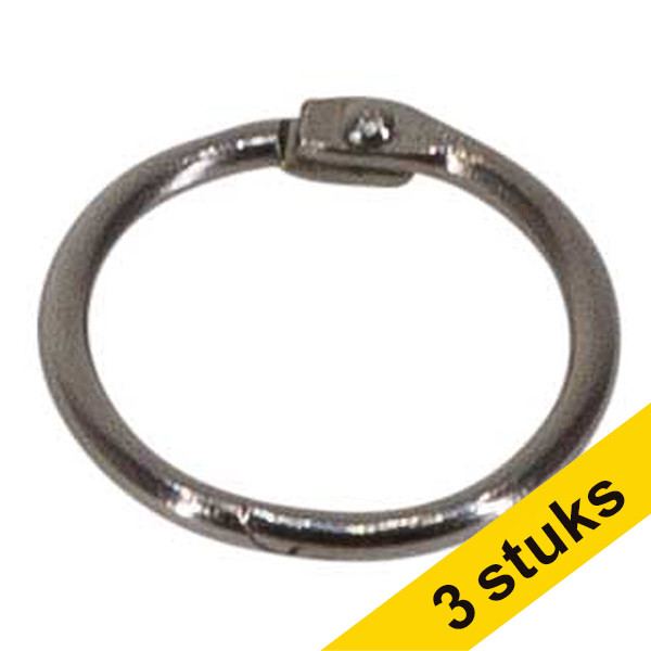 Aanbieding: 3x Bronyl klikring 38 mm (100 stuks) 402872 - 1