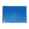 Bronyl documentenvelop A5 transparant blauw 440449 - 1