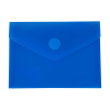Bronyl documentenvelop A6 transparant blauw 440446 - 1