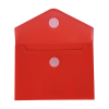 Bronyl documentenvelop A6 transparant rood 440447 - 2