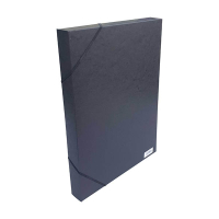 Bronyl elastobox glanskarton zwart 40 mm A3 440440