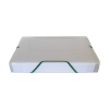 Bronyl elastobox transparant wit met groene elastiek 40 mm 440403 - 2