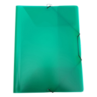 Bronyl elastomap PP transparant groen A4 110284 402833