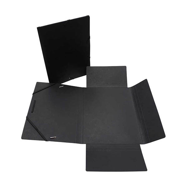 Bronyl elastomap glanskarton zwart A5 440442 - 1