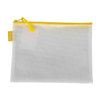 Bronyl mesh-etui geel (A4) 440464