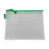 Bronyl mesh-etui groen (A5) 440459 - 1