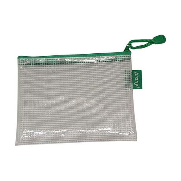Bronyl mesh-etui groen (A6) 440467 - 1