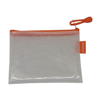 Bronyl mesh-etui oranje (A6) 440469
