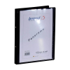 Bronyl personaliseerbare ringmap met 2 O-ringen 16 mm zwart 440405 - 1