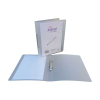 Bronyl personaliseerbare ringmap met 2 O-ringen 25 mm transparant wit 440414 - 1