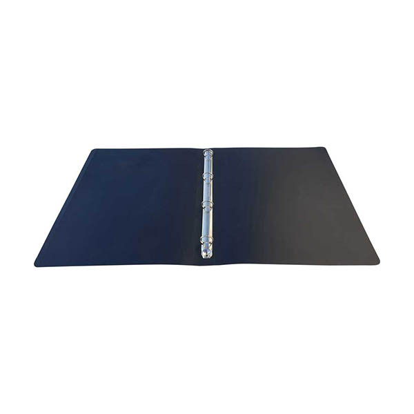 Bronyl personaliseerbare ringmap met 4 O-ringen 16 mm zwart 440408 - 3