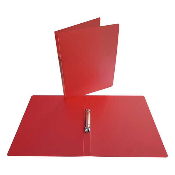 Bronyl ringband met 2 O-ringen transparant rood (25 mm) 344163 402771 - 1