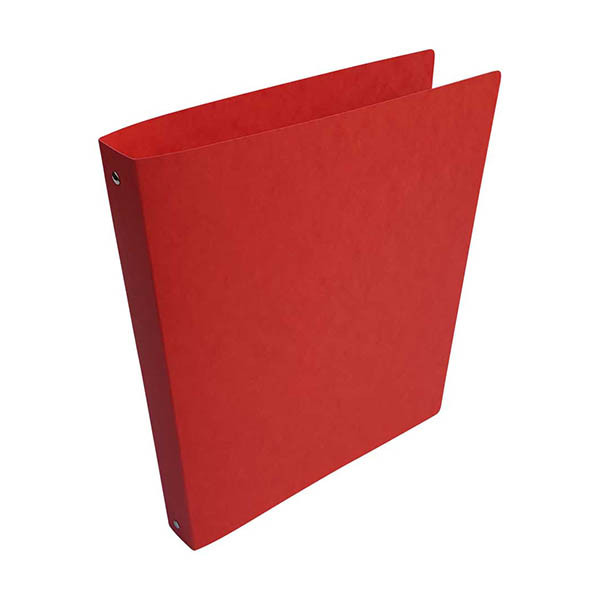 Bronyl ringband met 4 O-ringen glanskarton rood 25 mm 440424 - 2