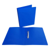 Bronyl ringmap met 2 D-ringen blauw (35 mm)