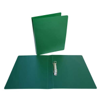 Bronyl ringmap met 2 D-ringen groen (35 mm) 347224 402799