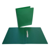 Bronyl ringmap met 2 D-ringen groen (35 mm)