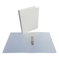 Bronyl ringmap met 2 D-ringen wit (35 mm) 347229 402800