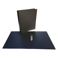 Bronyl ringmap met 2 D-ringen zwart staand (50 mm) 343501 402812