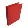Bronyl ringmap met 2 O-ringen glanskarton rood 25 mm 440420 - 2