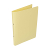 Bronyl ringmap met 2 O-ringen pastel geel (22 mm) A4 440505 - 2