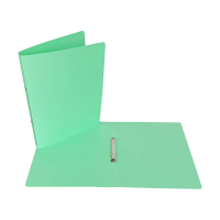 Bronyl ringmap met 2 O-ringen pastel groen (22 mm) A4 440504