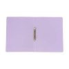 Bronyl ringmap met 2 O-ringen pastel lila (22 mm) A4 440501 - 3
