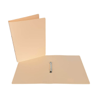Bronyl ringmap met 2 O-ringen pastel oranje (22 mm) A4 440506