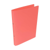 Bronyl ringmap met 2 O-ringen pastel rood (22 mm) A4 440503 - 2