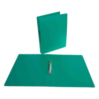 Bronyl ringmap met 2 O-ringen transparant groen (35 mm) 344194 402780
