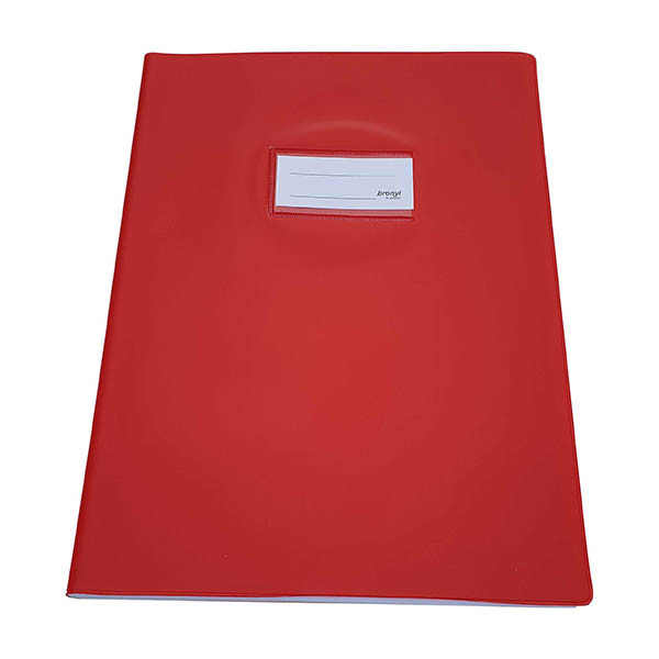 Bronyl schriftomslag rood A4 440478 - 1