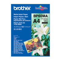 Brother BP60MA matte inkjet fotopapier A4 145 g/m² (25 vellen) BP60MA 063526