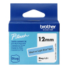 Brother Btag-L31 niet-gelamineerde tape zwart op lichtblauw 12 mm (origineel)