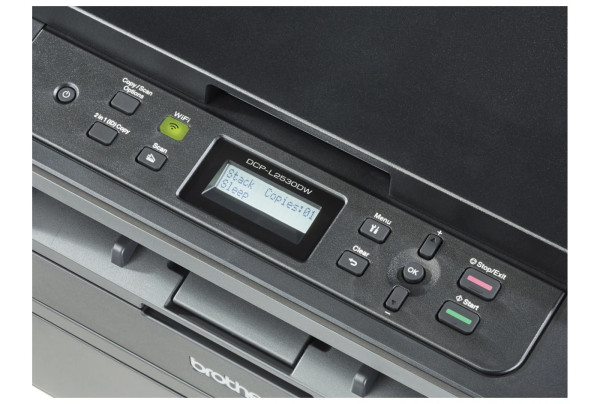 Brother DCP-L2530DW A4 Multifunction Mono Laser Printer - Laptops Direct