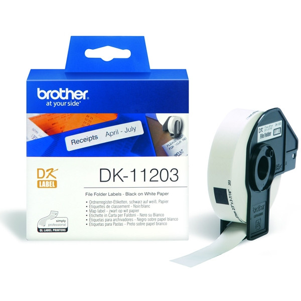 Brother DK-11203 map label wit (origineel) DK11203 080714 - 1