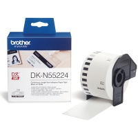 Brother DK-N55224 niet klevende papiertape wit (origineel) 905554