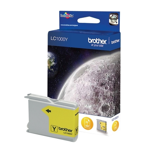 Brother LC-1000Y inktcartridge geel (origineel) LC1000Y 900742 - 1